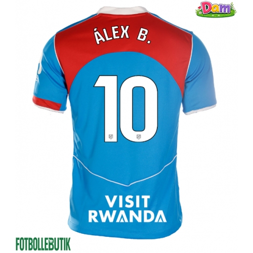 Atletico Madrid Alex Baena #10 Tredje Tröja Kvinnor 2025-26 Kortärmad